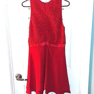 Vintage Reggio Red Dress Size 8